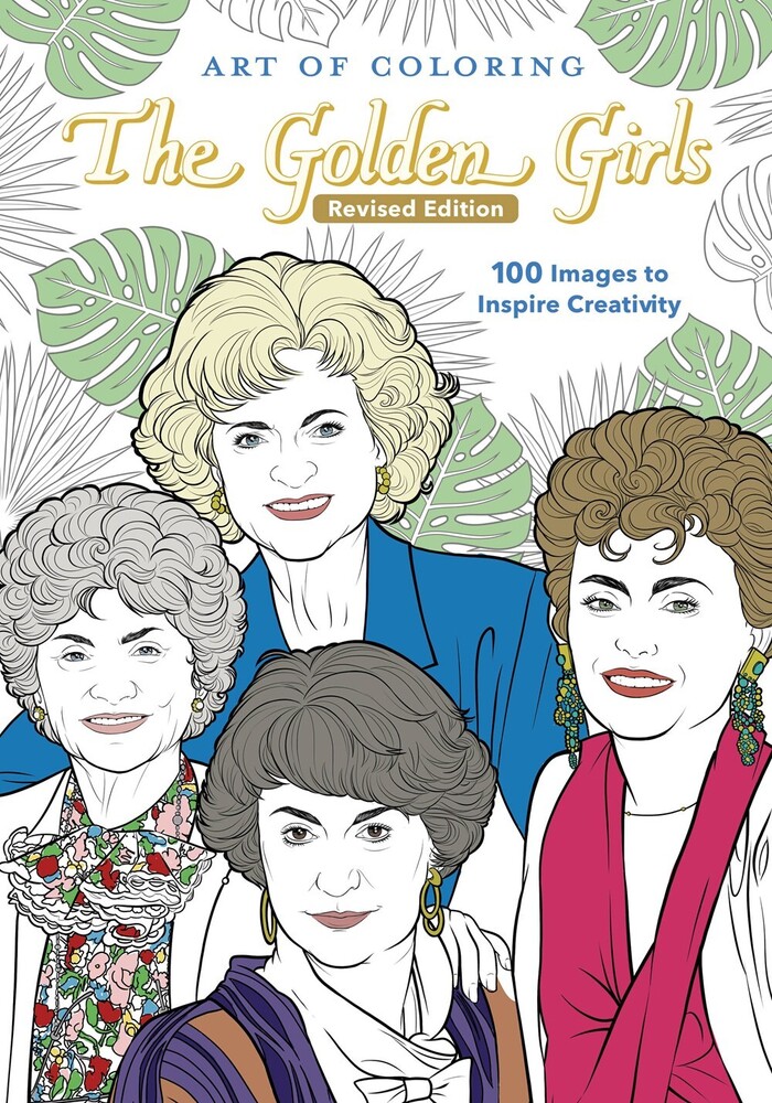 Disney Books - Art Of Coloring Golden Girls Revised Edition