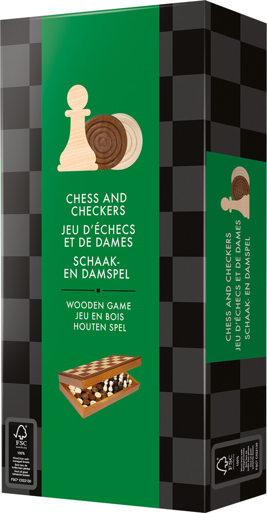 Chess and Checkers Folding Version - Chess And Checkers Folding Version (Ttop) (Wbdg)