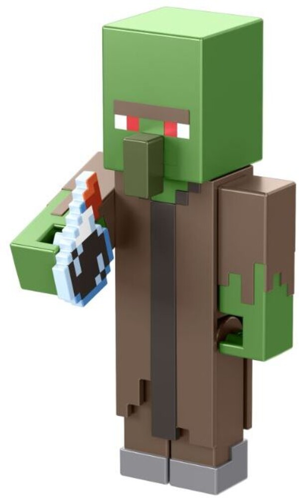 Minecraft - Minecraft 3.25in Figure Zombie Villager (Fig)