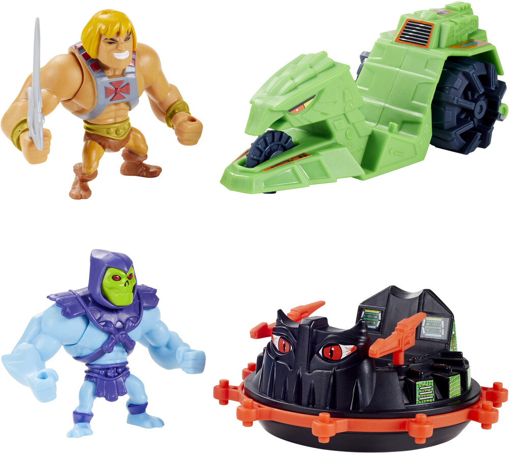 Masters Of The Universe - Mattel Collectible - Masters of the Universe Masterverse Mini Eternia Vehicle and Creature Assortment (He-Man, MOTU)