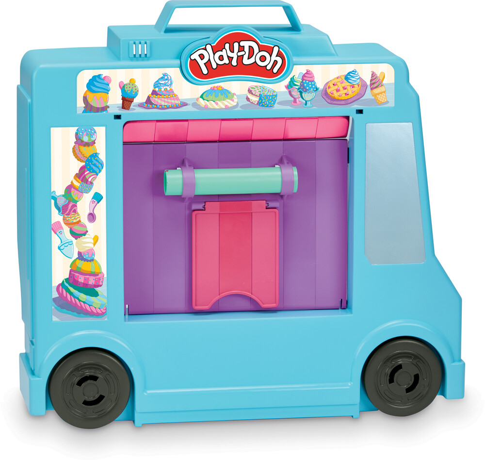 Pd Ice Cream Truck Playset - Hasbro Collectibles - Play-Doh Ice Cream Truck Playset