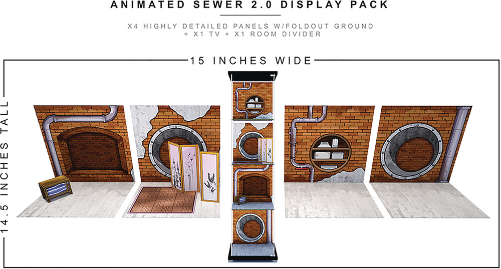 Extreme-Sets - Extreme Sets Animated Sewer 2 1/12 Scale Display P
