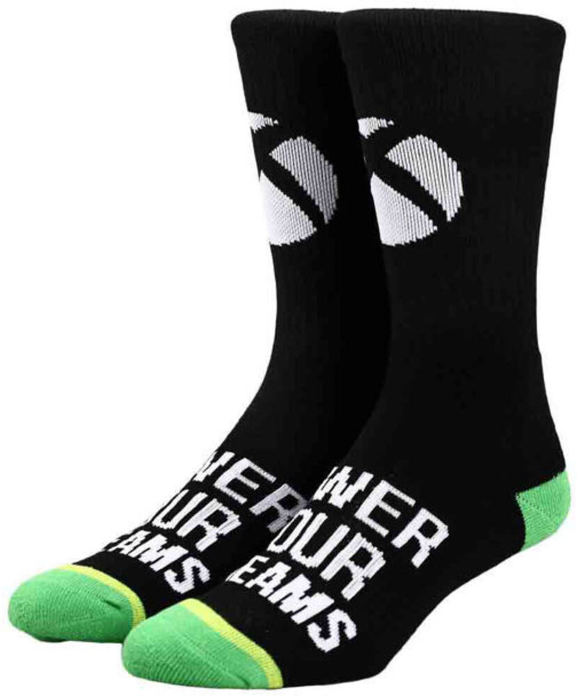 Xbox Logo Crew Socks Mens Shoe Size 8-12 - Xbox Logo Crew Socks Mens Shoe Size 8-12 (Mult)
