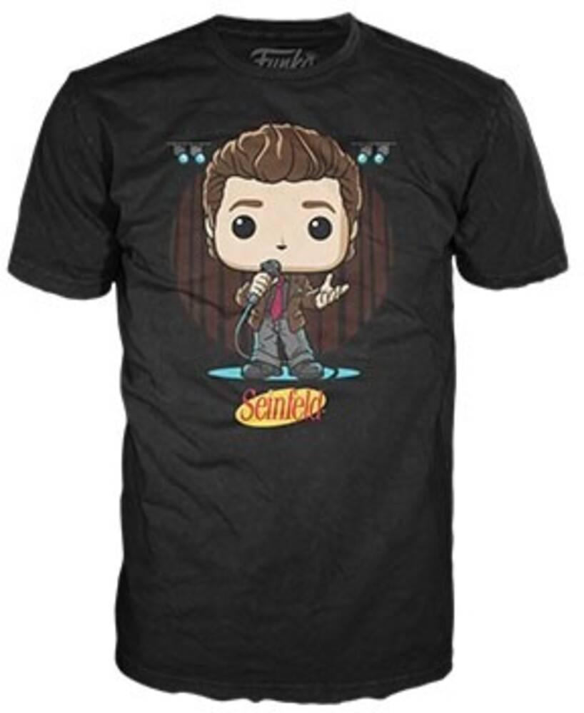 Funko Pop! Tees: - Seinfeld- Jerry Live From Ny- Adult Xs (Vfig)