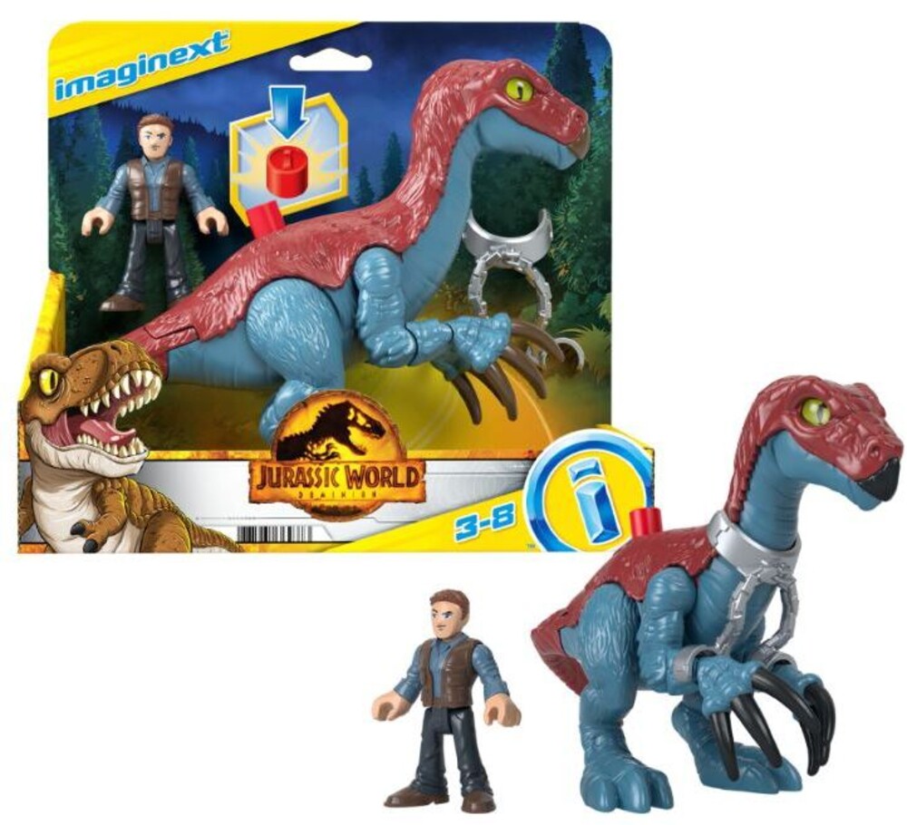 Imaginext Jurassic World - Fisher Price - Imaginext Jurassic World 3 Slasher Dino