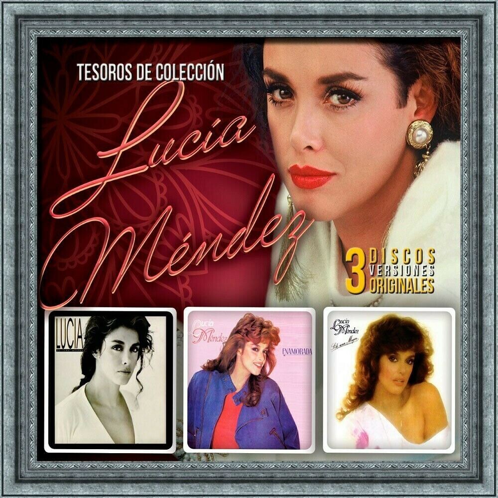 Lucia Mendez - Tesoros De Coleccion 3 Discos Originales