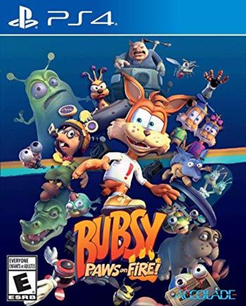 Ps4 Bubsy: Paws on Fire! - Bubsy : Paws on Fire! for PlayStation 4