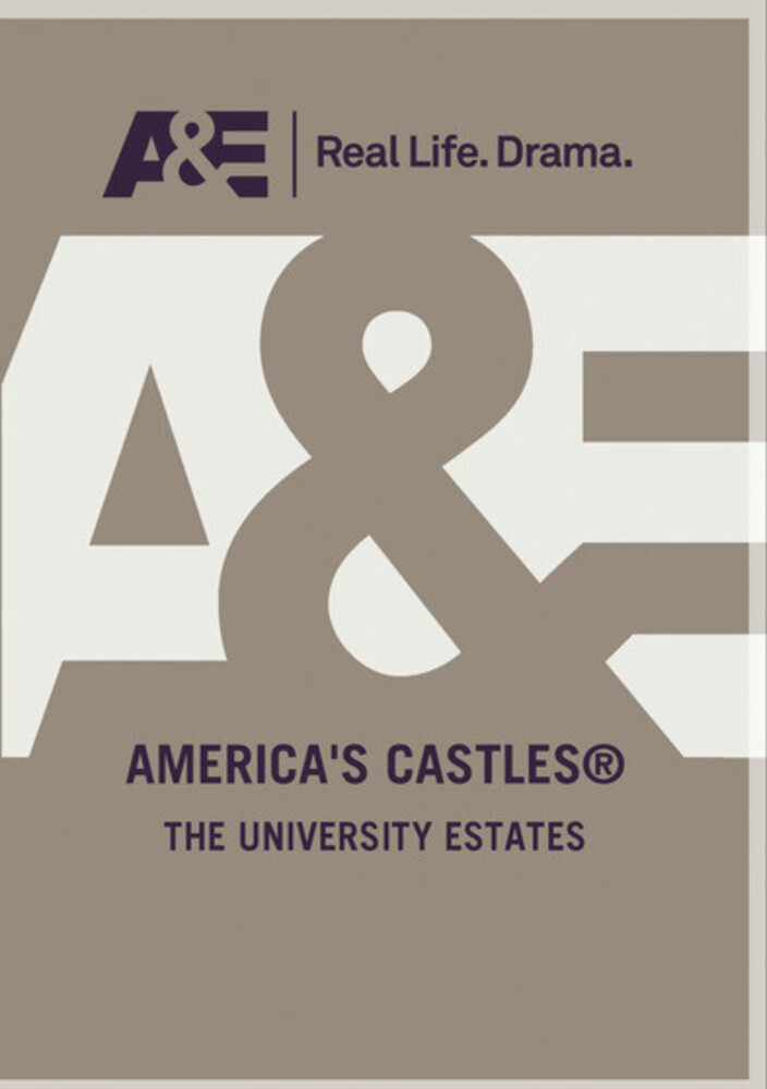 Dvd a&E video documentary america's castles: the university estates: chinqua-penn, glensheen&cupples house 1997 1.33:1 (733961757613)