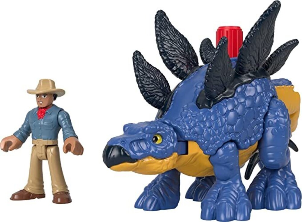 Imaginext Jurassic World - Fisher Price - Imaginext Jurassic World 3 Stegosaurus