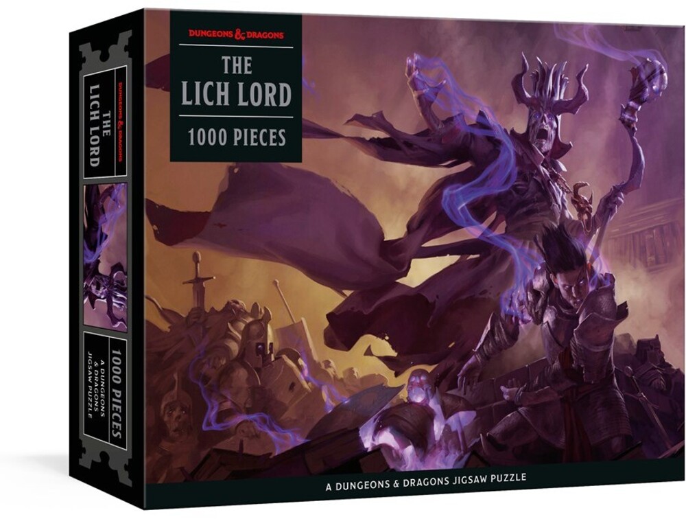 Official Dungeons & Dragons Licensed - D&D Lich Lord Puzzle A Dungeons & Dragons Jigsaw