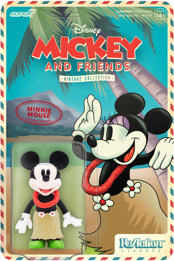 Disney W2 Vintage Hawaiian Holiday - Minnie Mouse - Disney W2 Vintage Hawaiian Holiday - Minnie Mouse