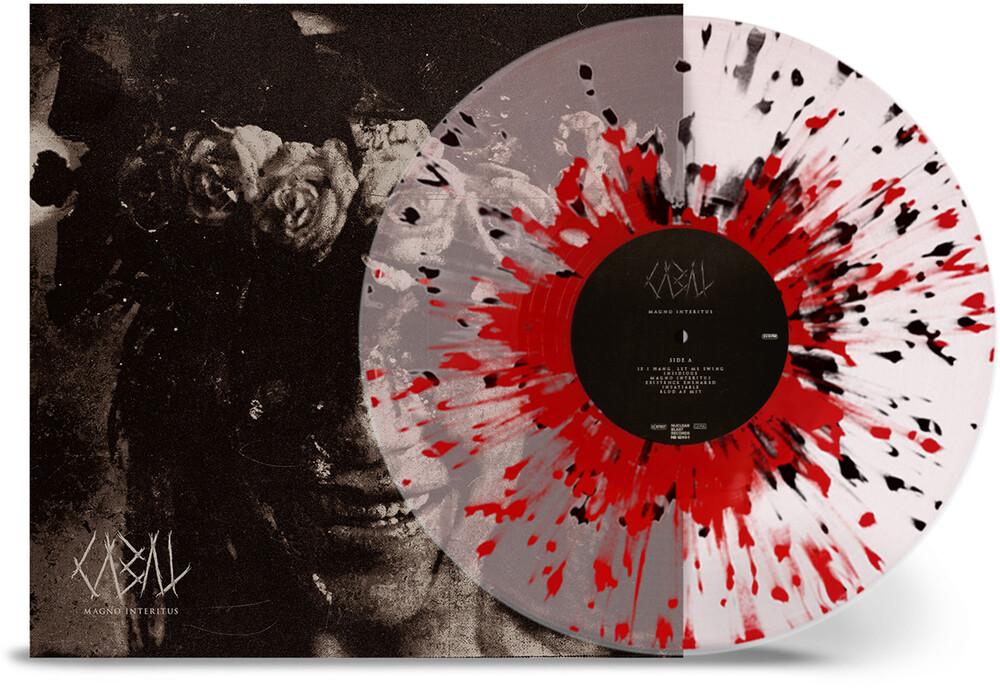 Cabal - Magno Interitus - Crystal Clear & Red with Black Splatter