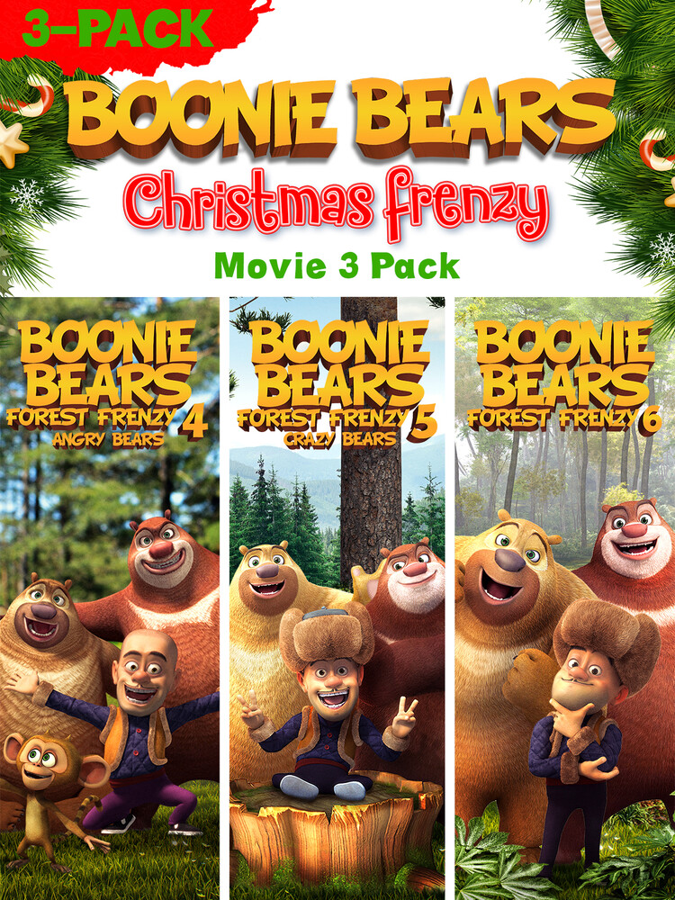 Boonie Bears Christmas Frenzy 3 Pack - Boonie Bears Christmas Frenzy 3 Pack
