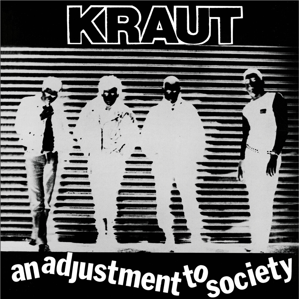 Kraut - An Adjustment To Society - Black/White Splatter