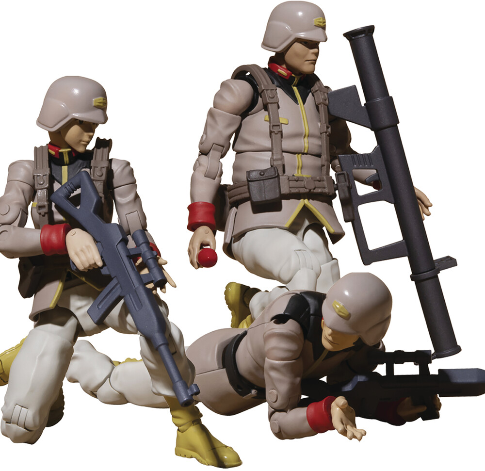 Megahouse - Megahouse - GMG MSG Earth United Army Soldier 3Pc PVC Set With Gift