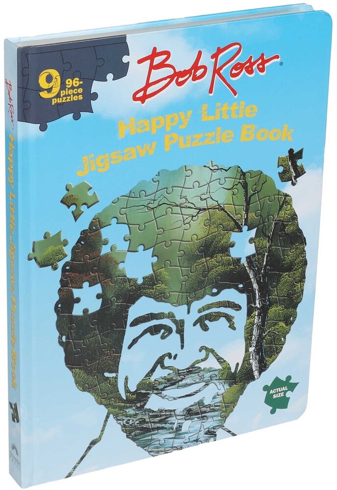 Editors of Thunder Bay Press - Bob Ross Happy Little Jigsaw Puzzle Book