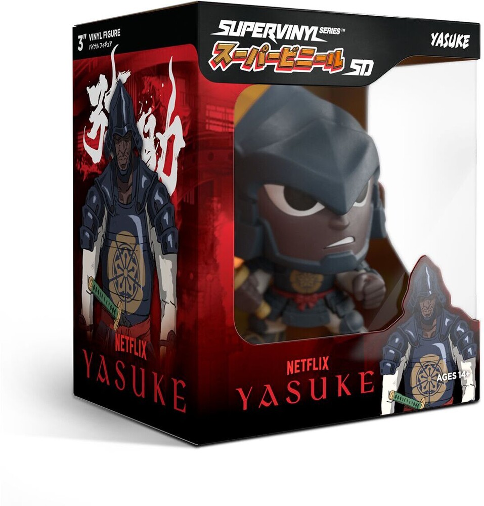Netflix Yasuke 3 Sd Vinyl Wave 1 - Yasuke (Armor) - Netflix Yasuke 3 Sd Vinyl Wave 1 - Yasuke (Armor)