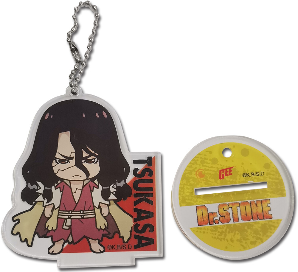Dr.Stone Tsukasa Sd Acrylic Keychain - Dr.Stone Tsukasa Sd Acrylic Keychain (Clcb) (Key)