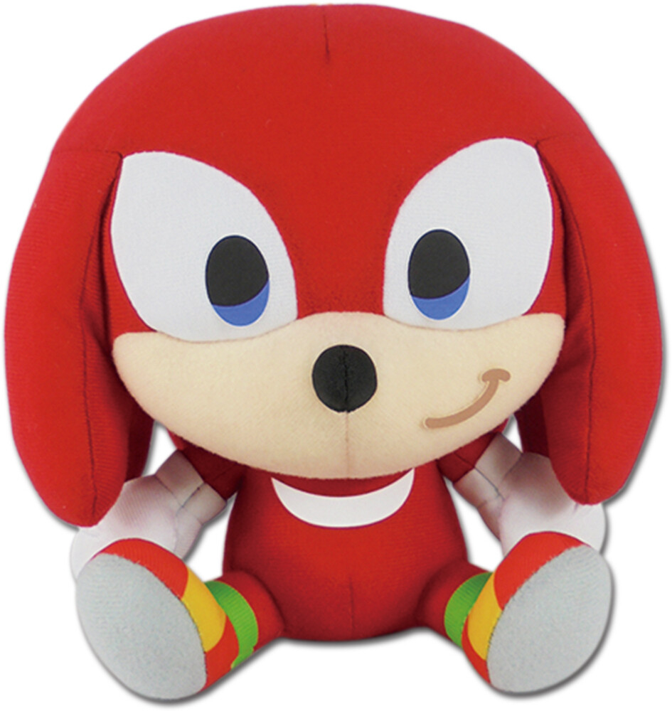 Sonic the Hedgehog Sd Knuckles Sitting 7 in Plush - Sonic The Hedgehog Sd Knuckles Sitting 7 In Plush