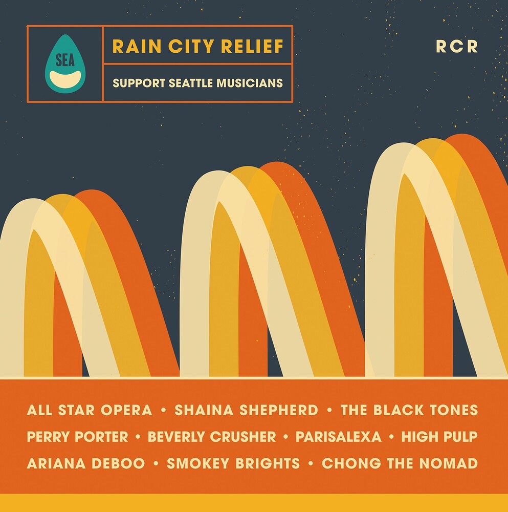 Rain City Relief / Various (Colv) (Grn) - Rain City Relief / Various [Colored Vinyl] (Grn)