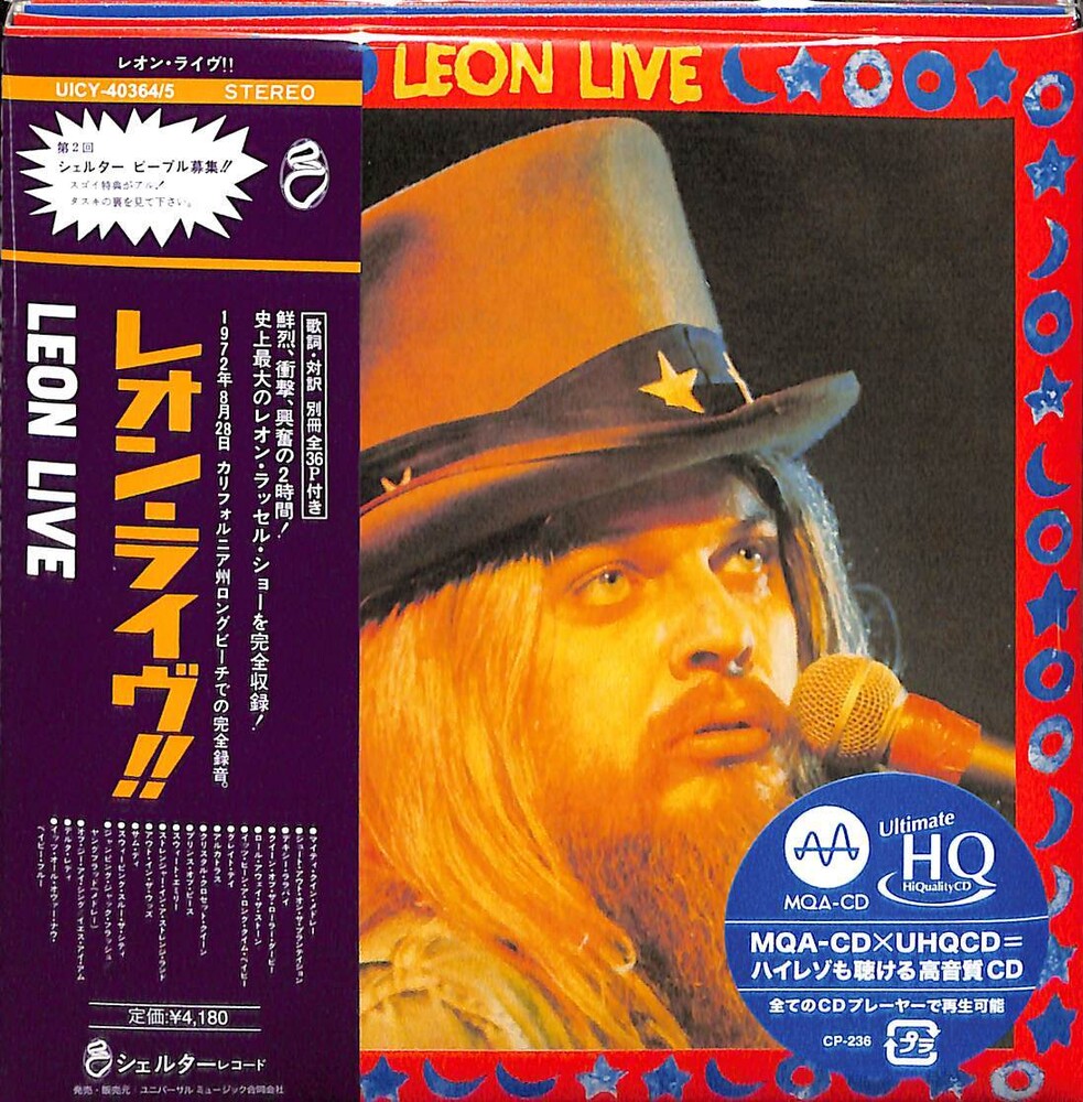 Leon Russell - Leon Live (MQA-CDX UHQCD)