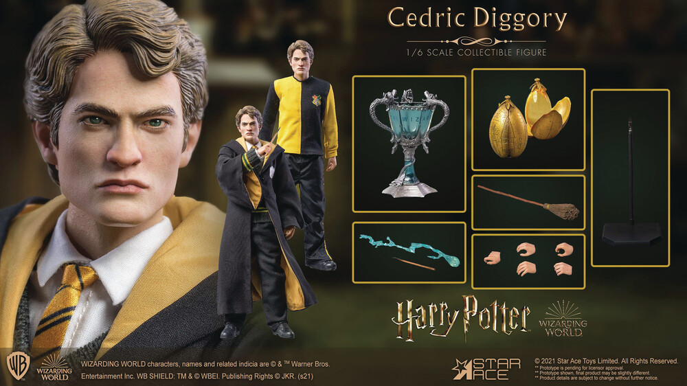 Star Ace Toys - Harry Potter Goblet Of Fire Cedric Diggory 1/6 Col