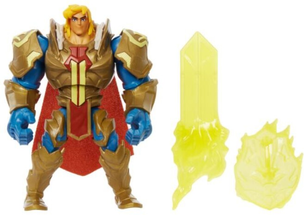 Masters Of The Universe - Mattel Collectible - Masters of the Universe Animated Power Attack Deluxe He-Man (He-Man, MOTU)