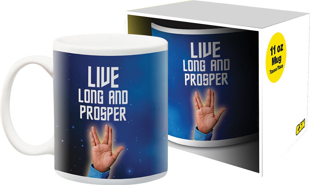 Star Trek Live Long & Prosper 11Oz Mug - Star Trek Live Long & Prosper 11oz Mug (Mug)