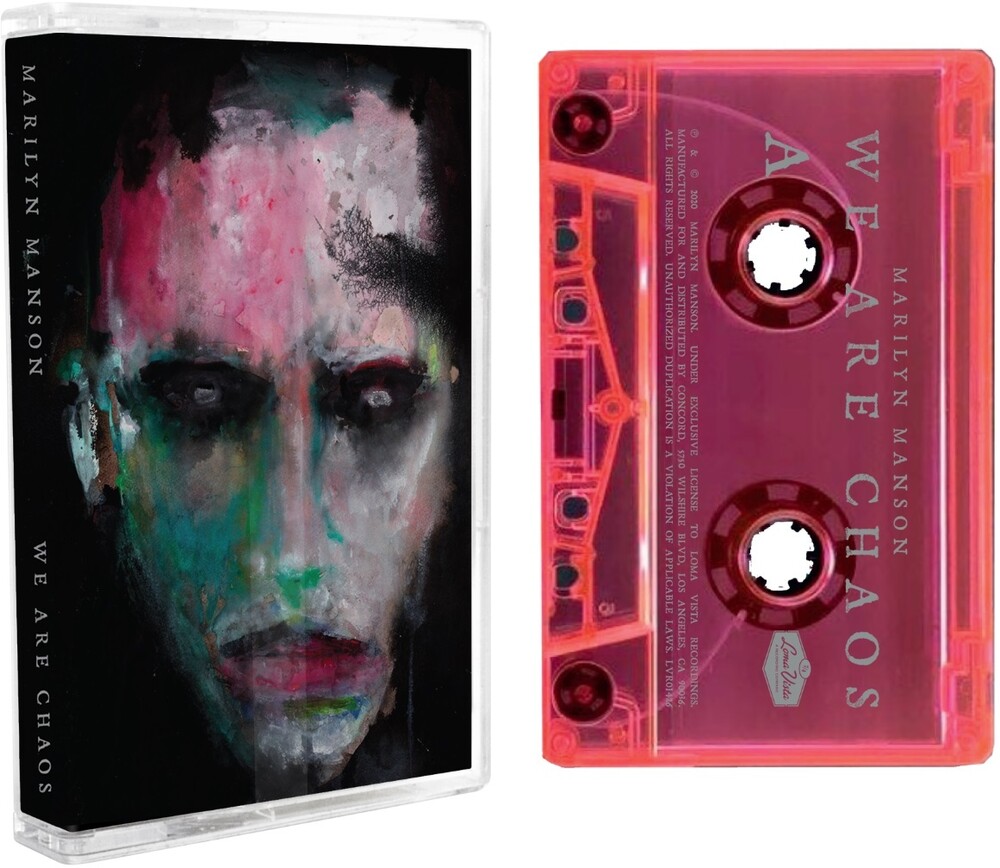 Marilyn Manson - WE ARE CHAOS [Fluorescent Pink Cassette]