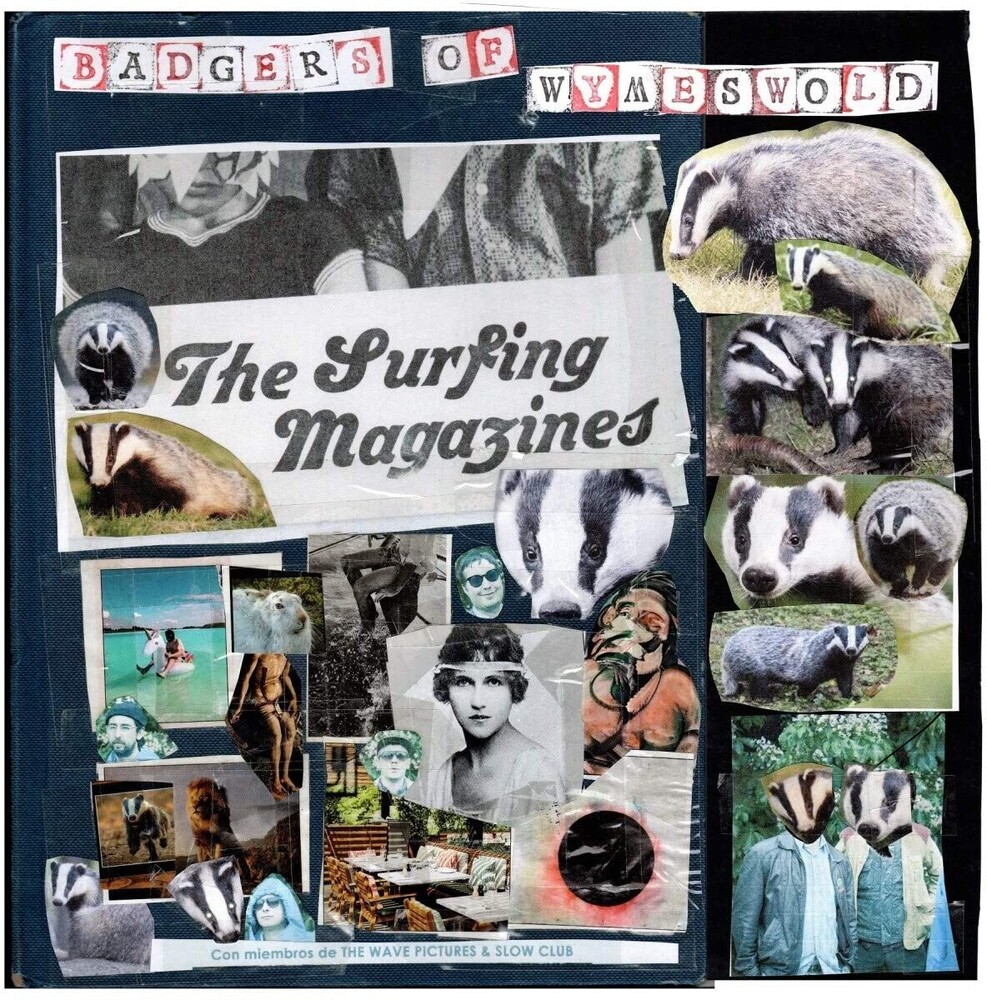 Surfing Magazines - Badgers Of Wymeswold [Colored Vinyl] (Crem) (Red) (Uk)
