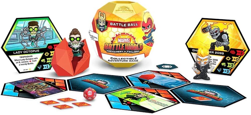 Funko Games: - Marvel Battleworld - Battle Ball Treachery At Twil