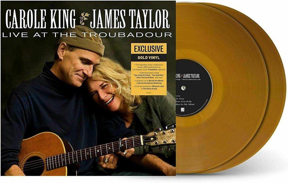 James Taylor  / King,Carole - Live At Troubadour [Colored Vinyl] (Gol)