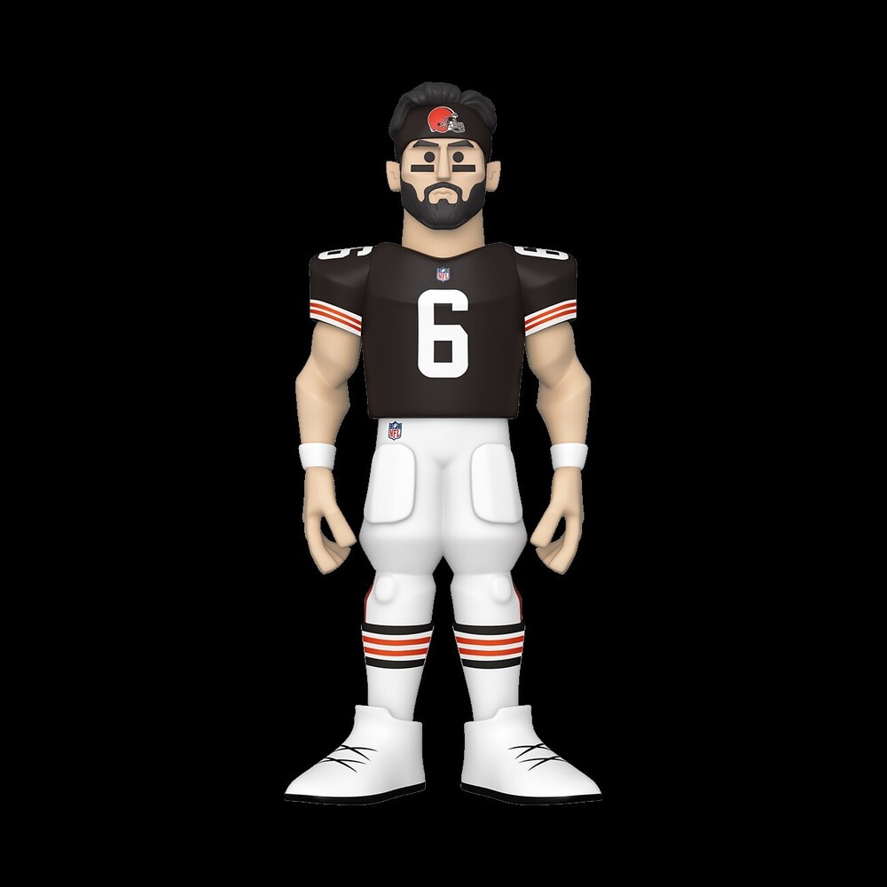 Funko Gold 12 NFL: - Cleveland Browns- Baker Mayfield (Styles May Vary)