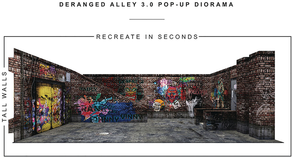 Extreme-Sets - Extreme Sets Deranged Alley 3 Pop Up 1/12 Scale Di
