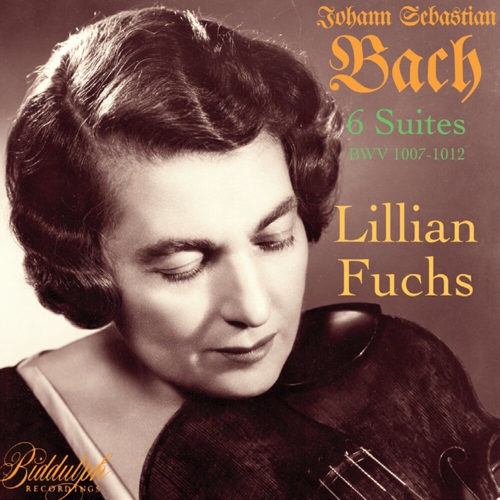 Bach / Lillian Fuchs - Bach: Six Suites Bwv1007-1012 (Aus)