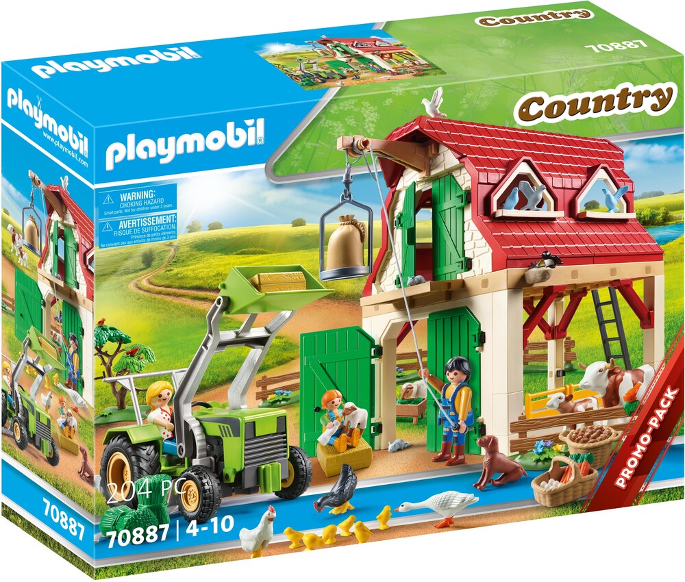 Playmobil - Country Farm With Small Animals (Fig)