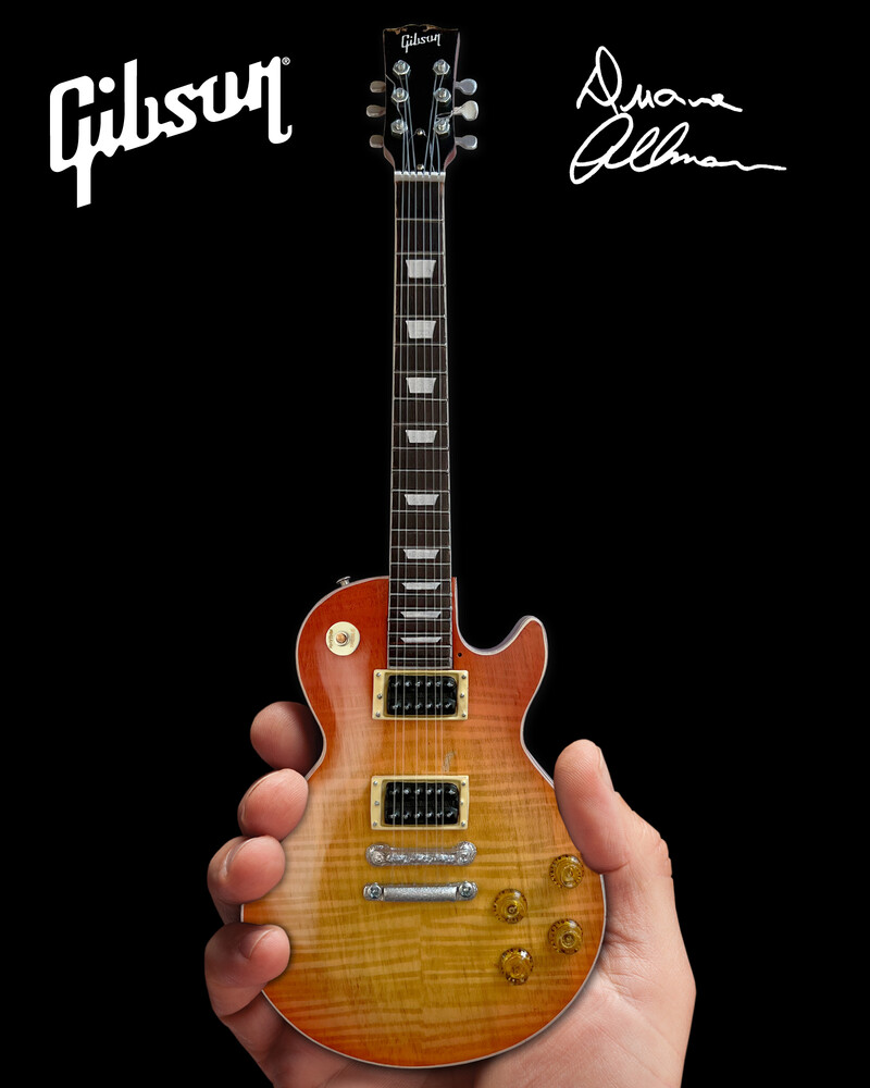 Duane Allman Gibson Les Paul Cherry Sb Mini Guitar - Duane Allman Gibson Les Paul Cherry Sb Mini Guitar
