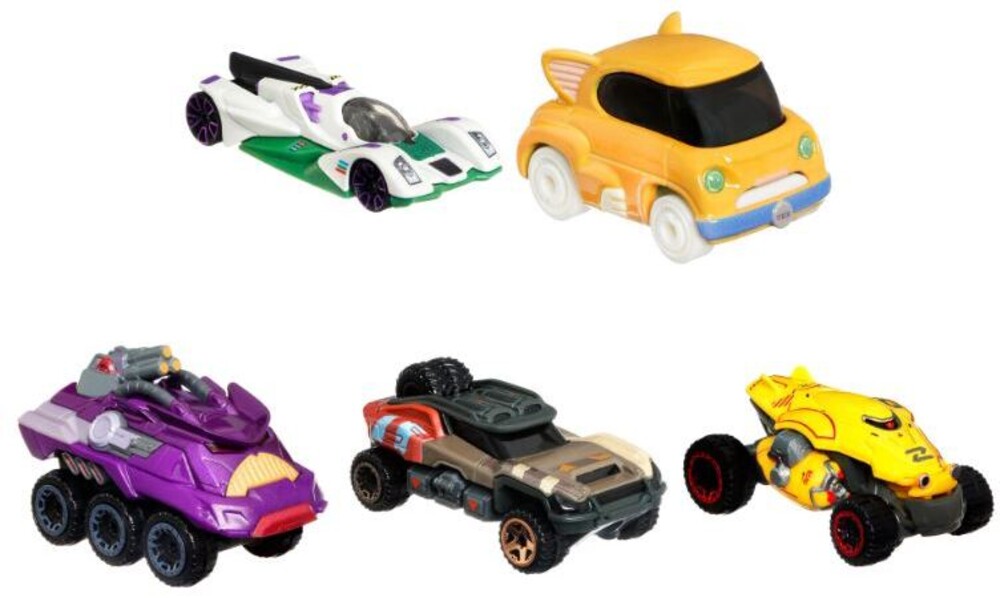 Hot Wheels - Hot Wheels Lightyear Character Car Bundle 5 Pack