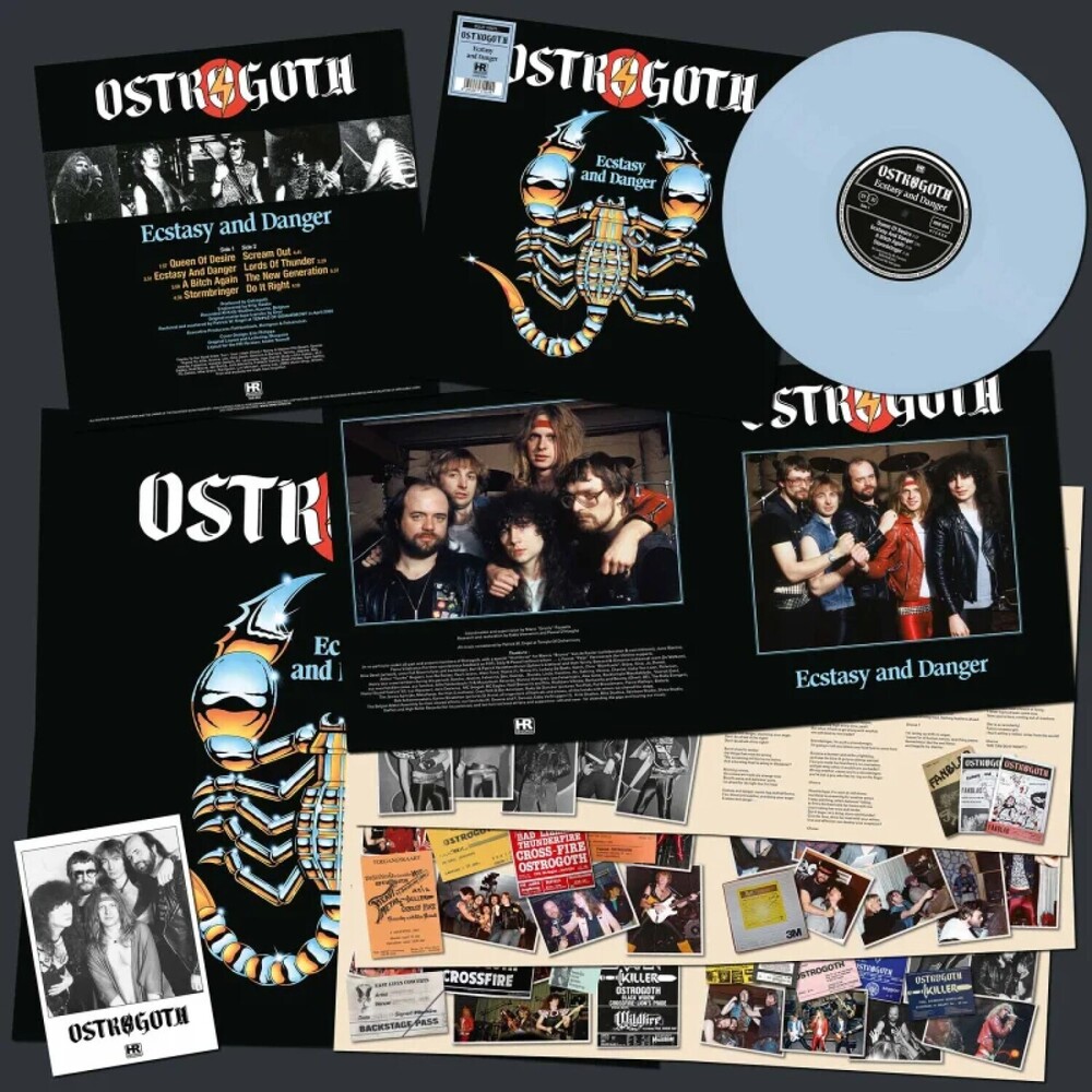 Ostrogoth - Ecstasy And Danger - Blue (Blue) [Colored Vinyl]