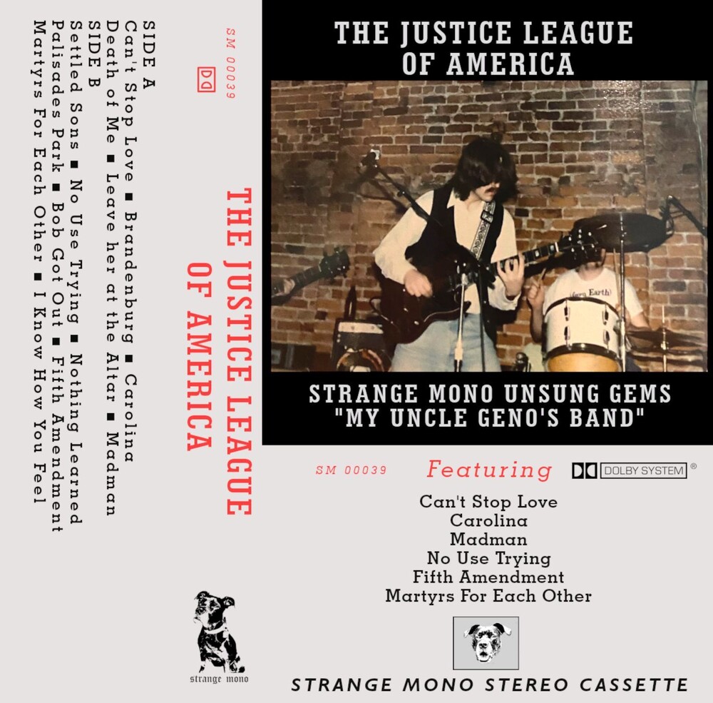 Justice League Of America - Strange Mono Unsung Gems 'my Uncle Geno's Band'