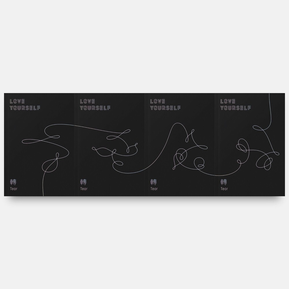 BTS - Love Yourself: Tear (Random cover, incl. 104-page photobook, one random photocard, 20-page minibook and one standing photo)