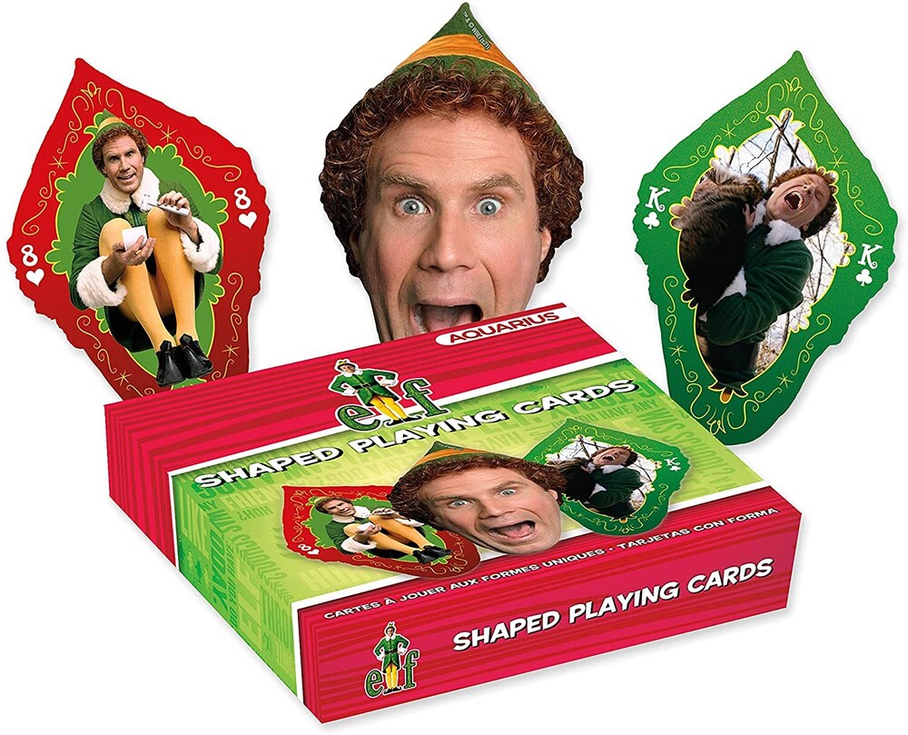 Elf Shaped Paying Cards Deck - Elf Shaped Playing Cards