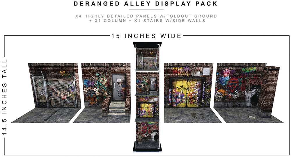 Extreme-Sets - Extreme Sets Deranged Alley 1/12 Scale Display Pac