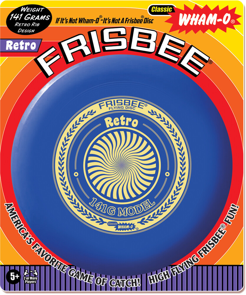 Classic Wham-O Frisbee Retro 141 G Model - Classic Wham-O Frisbee Retro 141 G Model (W/Toy)