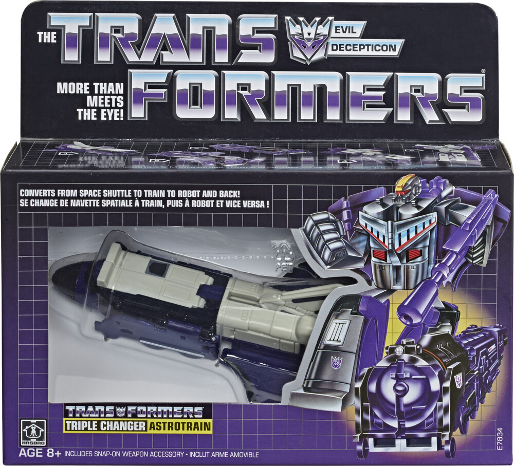 Tra Gen G1 Spring (Astrotrain) - Hasbro Collectibles - Transformers Generations G1 Astrotrain