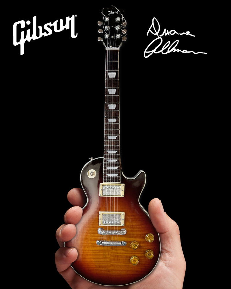 Duane Allman Gibson Les Paul Tobacco Mini Guitar - Duane Allman Gibson Les Paul Tobacco Mini Guitar