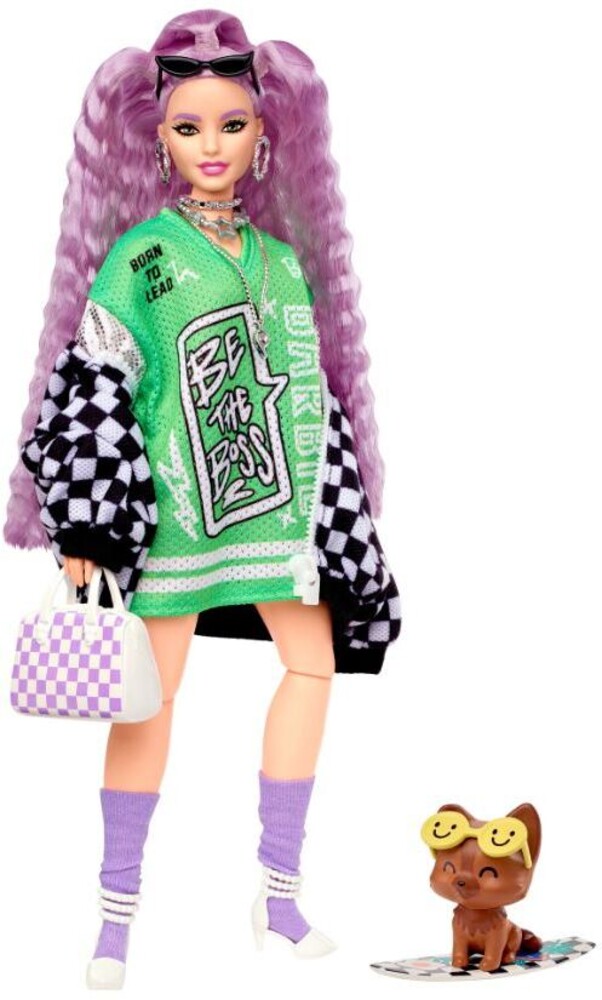Barbie - Barbie Extra Doll With Racecar Jacket