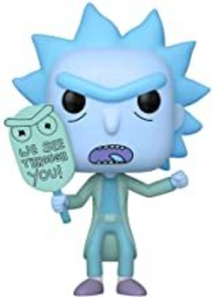  - FUNKO POP! ANIMATION: Rick & Morty - Hologram Rick (GW)