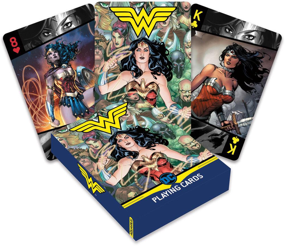 Dc Comics Wonder Woman Playing Cards - Dc Comics Wonder Woman Playing Cards (Clcb) (Crdg)