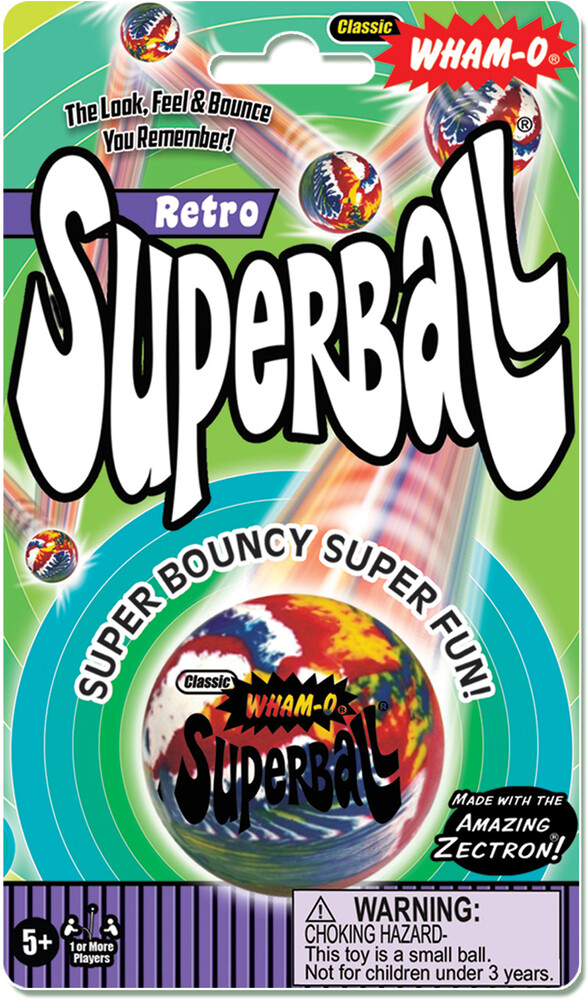 Classic Wham-O Retro Super Ball - Classic Wham-O Retro Super Ball (W/Toy)